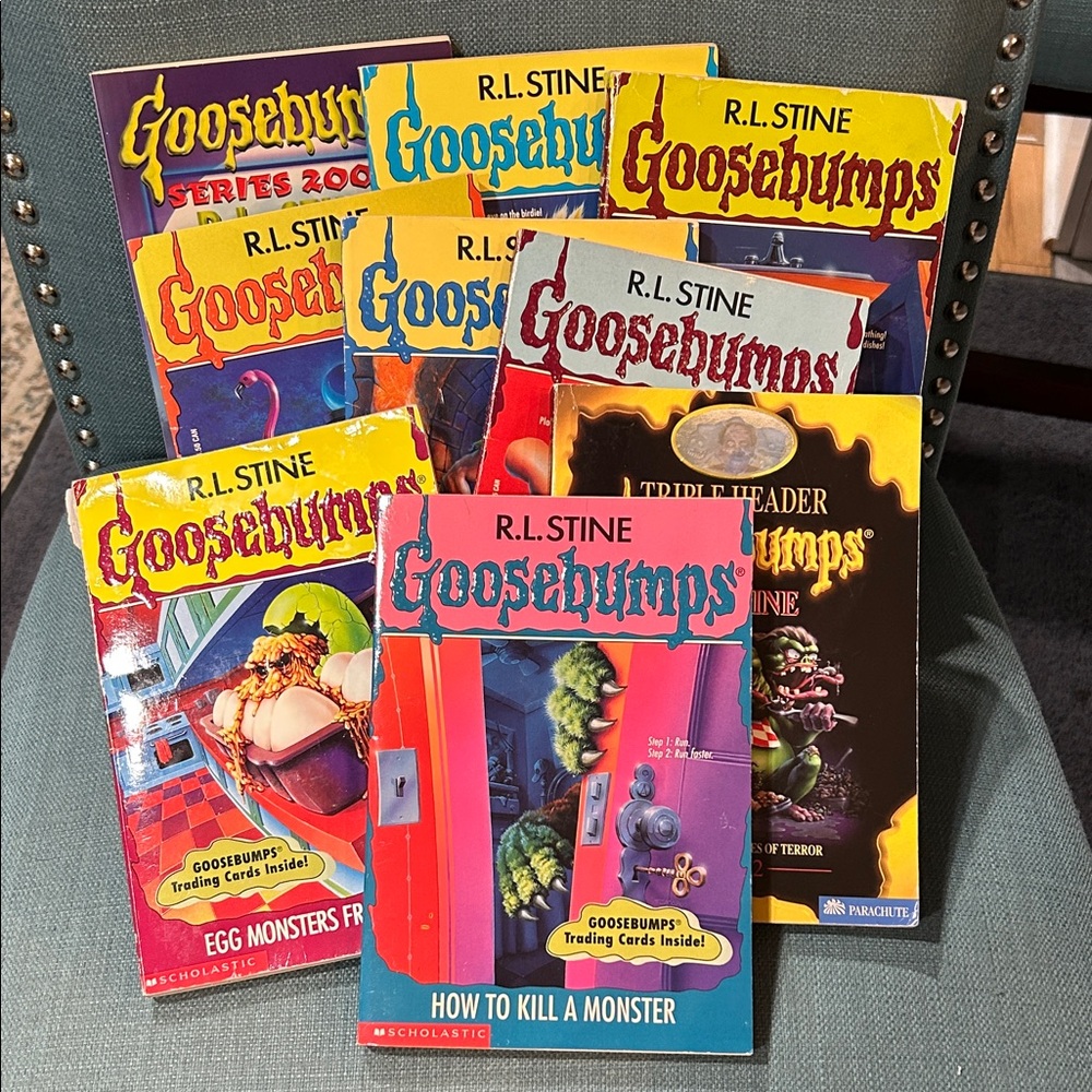 Goosebumps 9 Books Collection